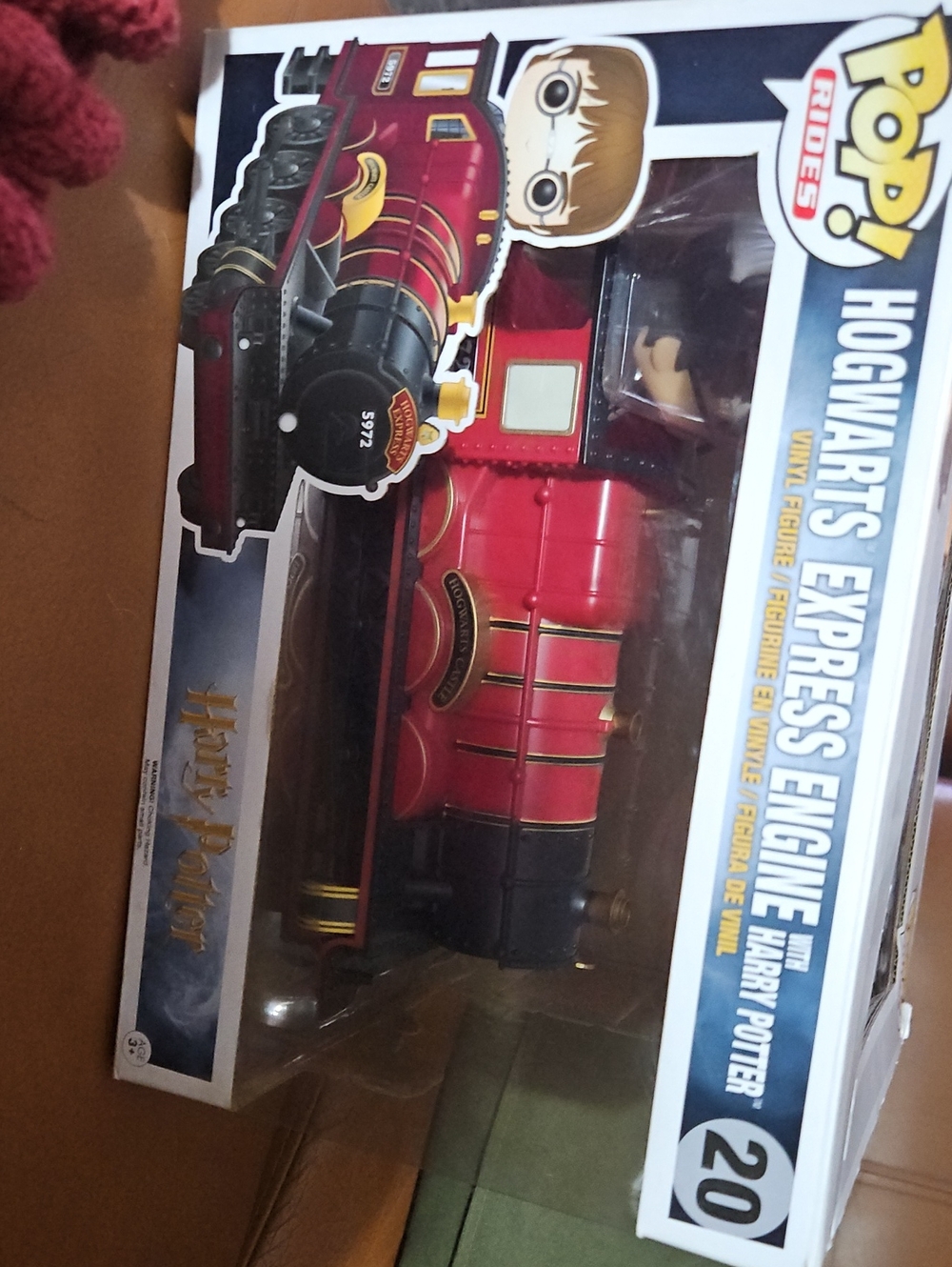 Funko Hogwarts Express Engine Pop! Rides Red and Black Train